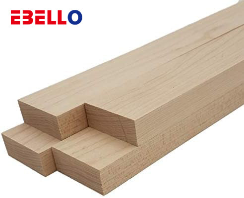 EBELLO Premium Maple Lumber - Versatile Wood for Fine Woodworking Projects
